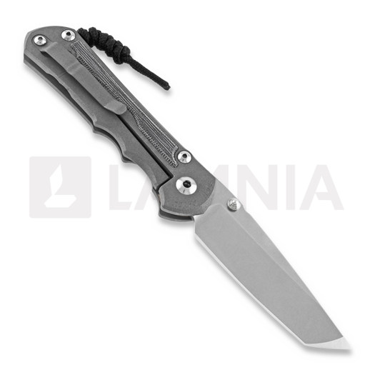 Chris Reeve Inkosi 折叠刀, large, black micarta canvas, tanto LIN-1044