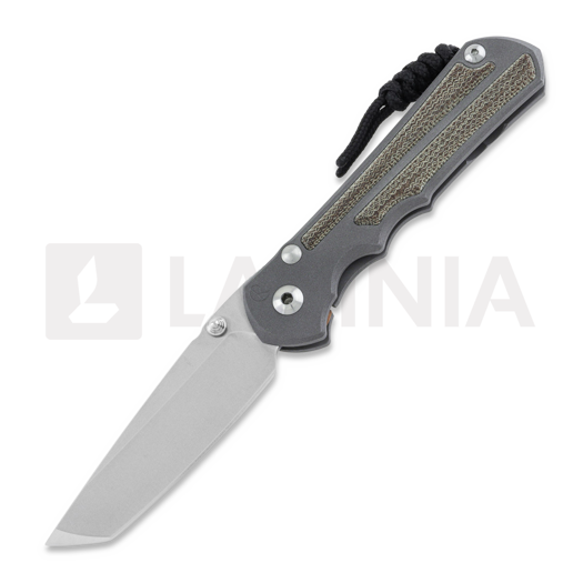 Chris Reeve Inkosi kääntöveitsi, iso, narural micarta canvas, tanto LIN-1046