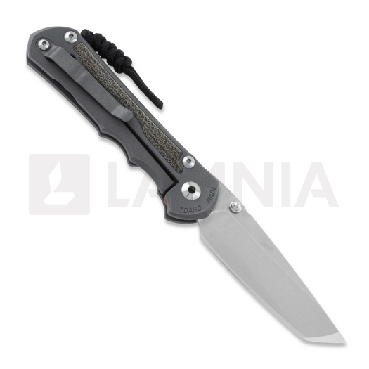 Chris Reeve Inkosi kääntöveitsi, iso, narural micarta canvas, tanto LIN-1046