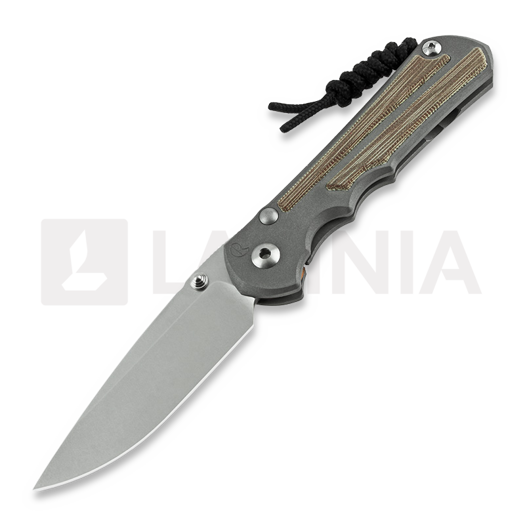 Briceag Chris Reeve Inkosi, large, natural micarta natural, drop point LIN-1014