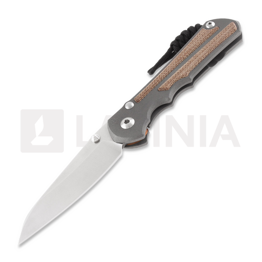 Saliekams nazis Chris Reeve Inkosi, large, natural micarta natural, insigno LIN-1030