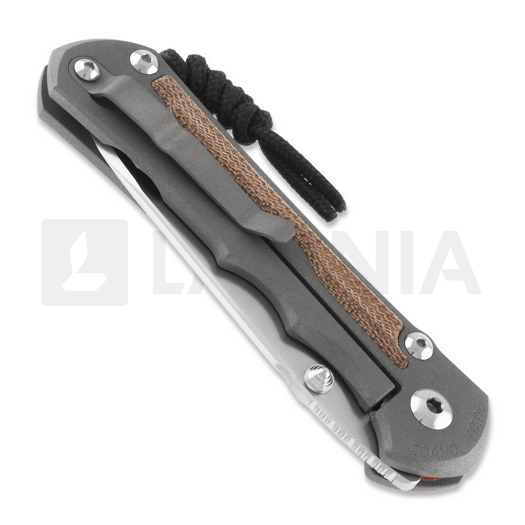 Складной нож Chris Reeve Inkosi, large, natural micarta natural, insigno LIN-1030