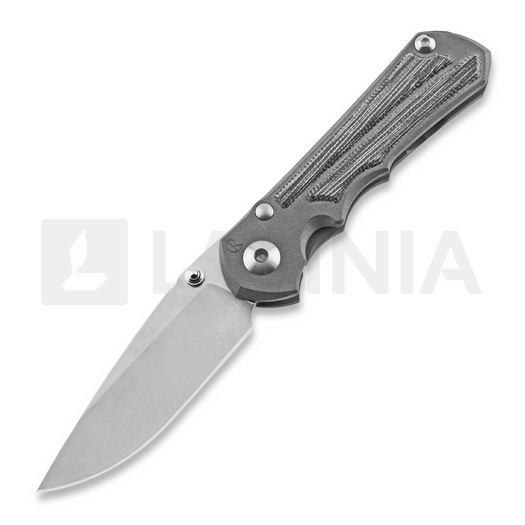 มีดพับ Chris Reeve Inkosi, small, black micarta canvas SIN-1012