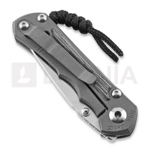 Складной нож Chris Reeve Inkosi, small, black micarta canvas SIN-1012