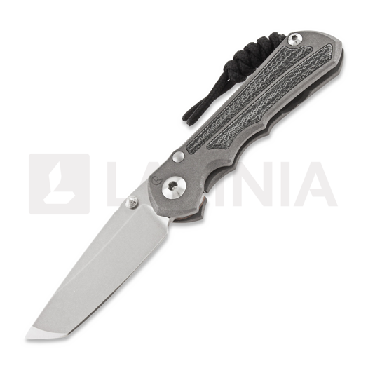 Chris Reeve Inkosi סכין מתקפלת, small, black micarta canvas, tanto SIN-1044