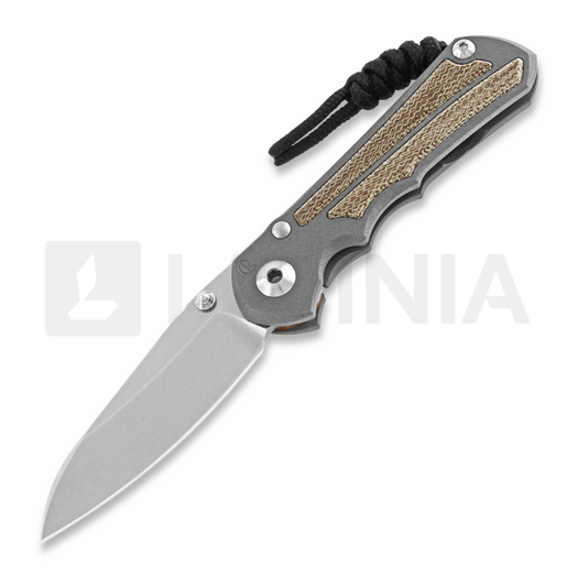 Nóż składany Chris Reeve Inkosi, small, natural micarta canvas, insigno SIN-1030