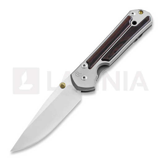 Couteau pliant Chris Reeve Sebenza 21, large, Macassar Ebony L21-1116