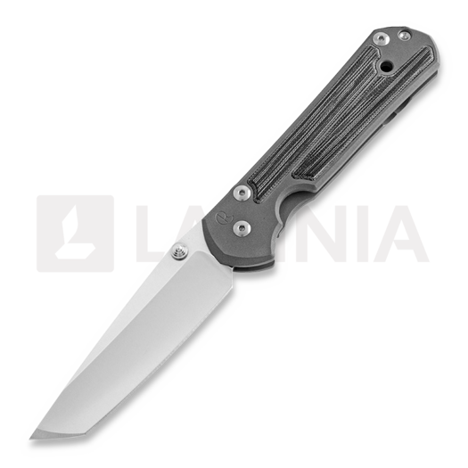 Chris Reeve Sebenza 21 kääntöveitsi, iso, Micarta, musta L21-1150