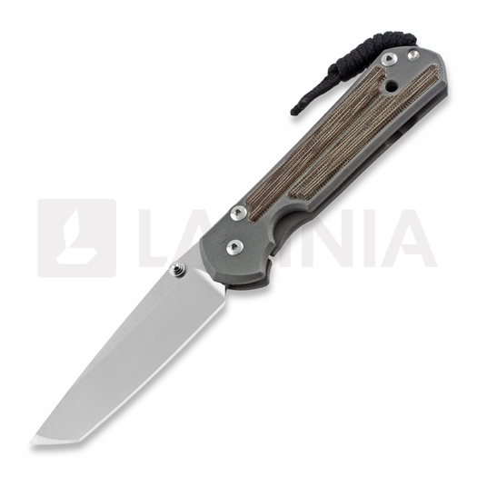 Chris Reeve Sebenza 21 kääntöveitsi, iso, micarta canvas, tanto L21-1266