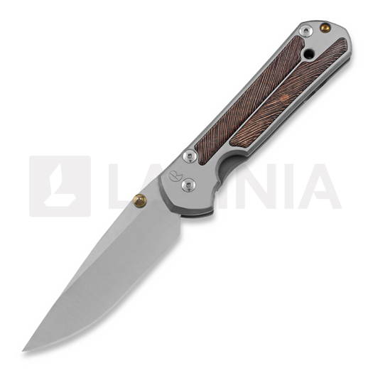 Couteau pliant Chris Reeve Sebenza 21, large, Striped Platan L21-1234