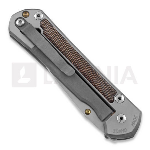 Coltello pieghevole Chris Reeve Sebenza 21, large, Striped Platan L21-1234