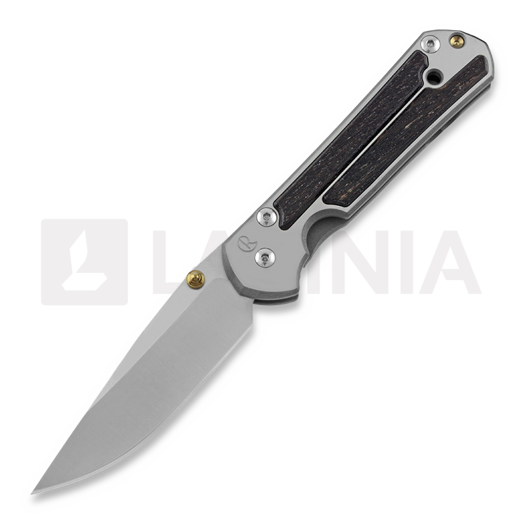 Nóż składany Chris Reeve Sebenza 21, small, Bog Oak S21-1082
