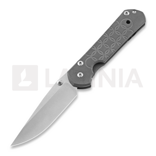 Navalha Chris Reeve Sebenza 21, small, CGG Chain Mail S21-1258