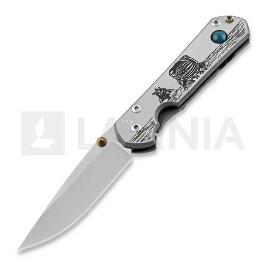 Nóż składany Chris Reeve Sebenza 21, small, CGG Lunar Landing S21-1260