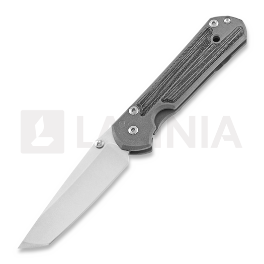 Chris Reeve Sebenza 21 סכין מתקפלת, small, micarta, שחור, tanto S21-1150