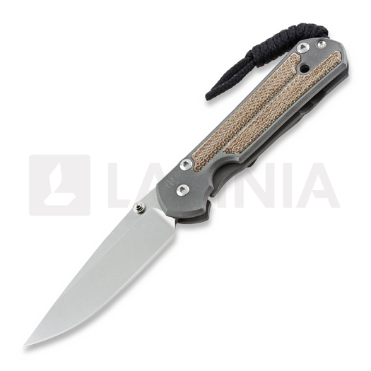 Chris Reeve Sebenza 21 折叠刀, small, micarta canvas S21-1262