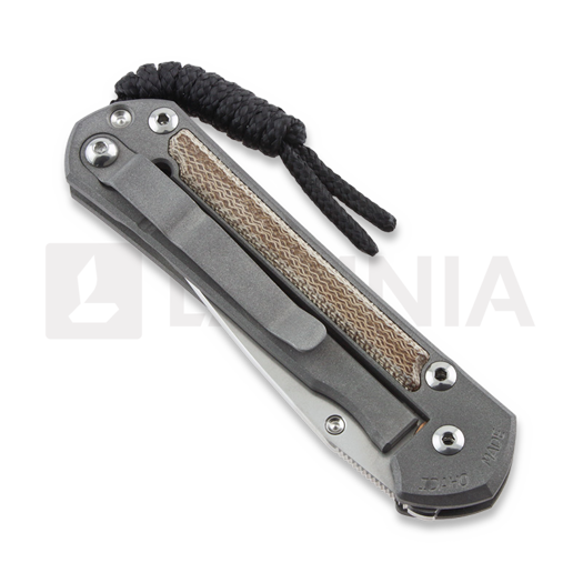 Chris Reeve Sebenza 21 kääntöveitsi, pieni, micarta canvas S21-1262