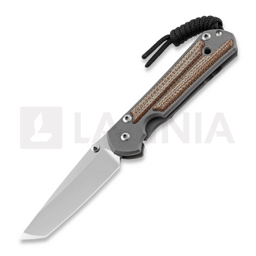 Navaja Chris Reeve Sebenza 21, small, micarta canvas, tanto S21-1266