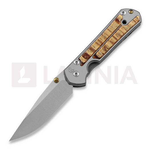 Chris Reeve Sebenza 21 סכין מתקפלת, small, Spalted Beech S21-1162