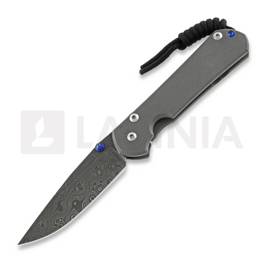 Chris Reeve Sebenza 31 Damascus Raindrop סכין מתקפלת, small S31-1006