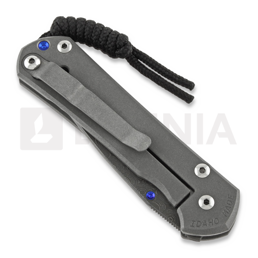 Chris Reeve Sebenza 31 Damascus Raindrop sulankstomas peilis, small S31-1006