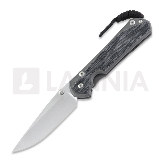 Chris Reeve Sebenza 31 접이식 나이프, large, black micarta L31-1200