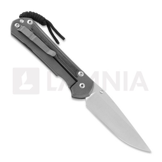 Chris Reeve Sebenza 31 sulankstomas peilis, large, black micarta L31-1200