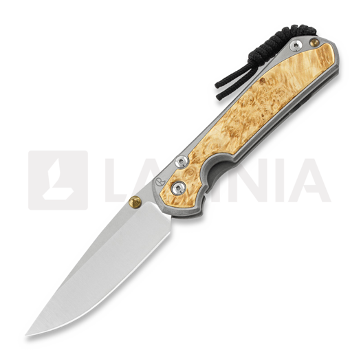 Chris Reeve Sebenza 31 foldekniv, large, box elder burl L31-1108