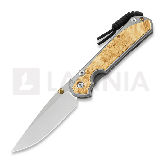 Chris Reeve Sebenza 31 foldekniv, large, box elder burl L31-1108