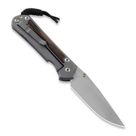 Chris Reeve Sebenza 31 folding knife, large, macassar ebony L31-1116