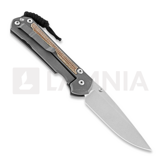 Coltello pieghevole Chris Reeve Sebenza 31, large, natural micarta L31-1212