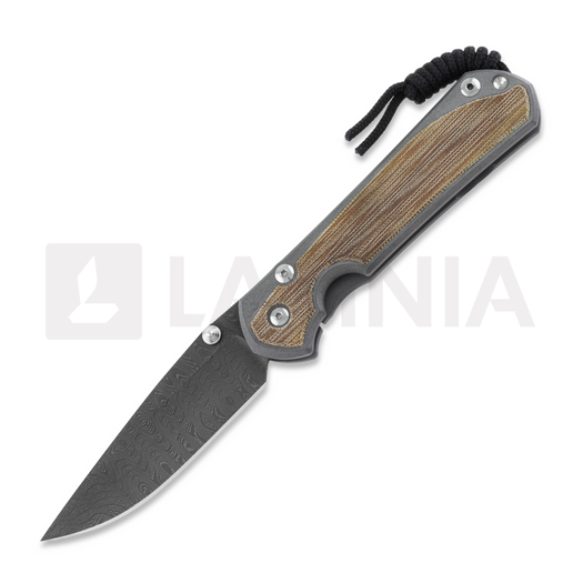 Складной нож Chris Reeve Sebenza 31, large, natural micarta damascus ladder L31-1216