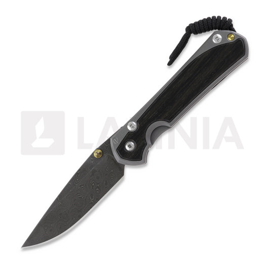 Chris Reeve Sebenza 31 összecsukható kés, large, oak damascus raindrop L31-1106