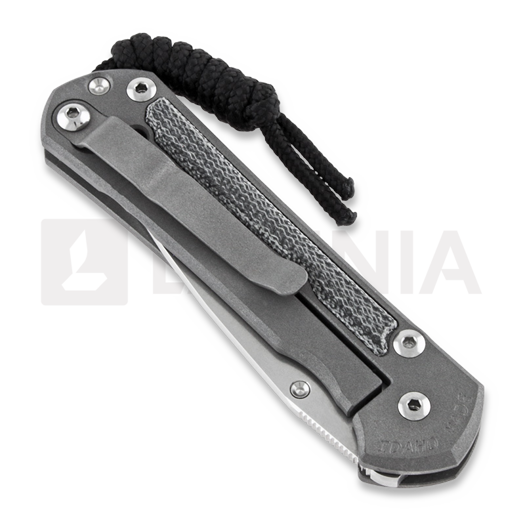 Chris Reeve Sebenza 31 접이식 나이프, small, black micarta S31-1200
