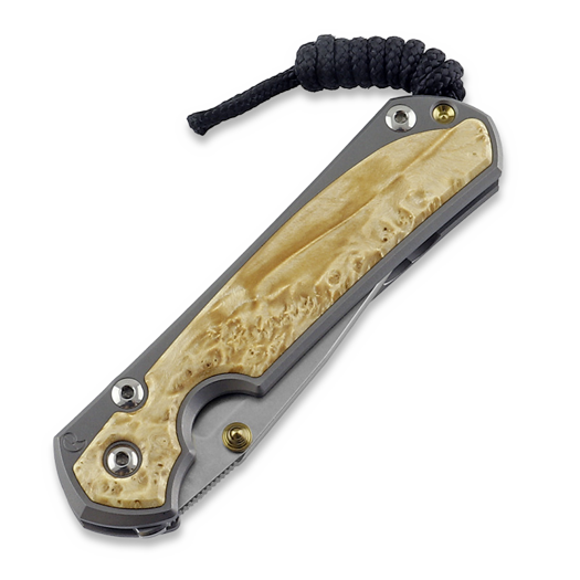 Chris Reeve Sebenza 31 folding knife, small, box elder S31-1108