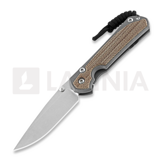 Chris Reeve Sebenza 31 סכין מתקפלת, small, natural micarta S31-1212