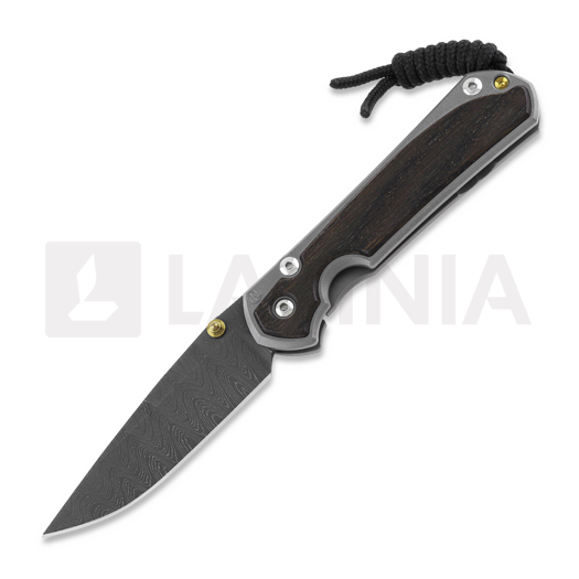 Chris Reeve Sebenza 31 접이식 나이프, small, oak damascus ladder S31-1104