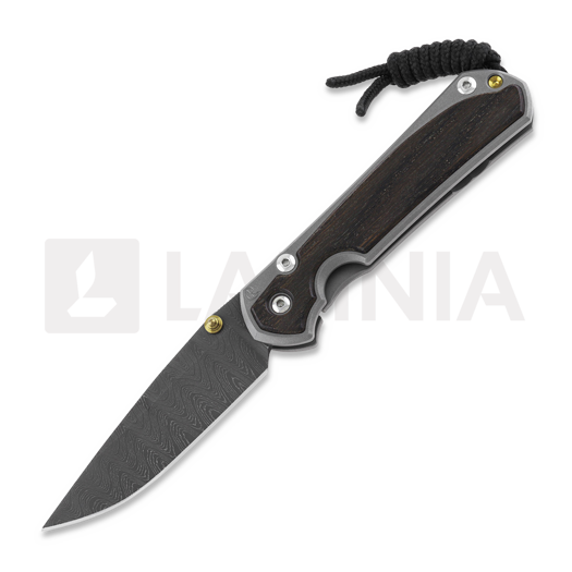 Couteau pliant Chris Reeve Sebenza 31, small, oak damascus ladder S31-1104
