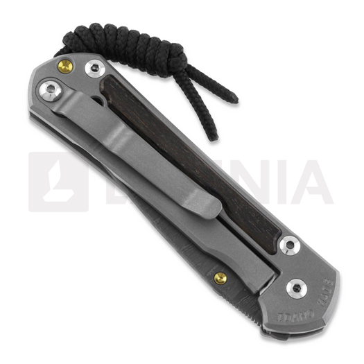 Coltello pieghevole Chris Reeve Sebenza 31, small, oak damascus ladder S31-1104