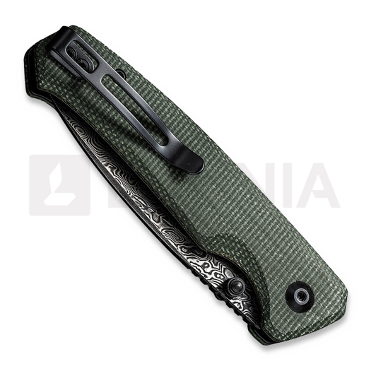 Navaja CIVIVI Altus Damasteel, green micarta C20076-DS1