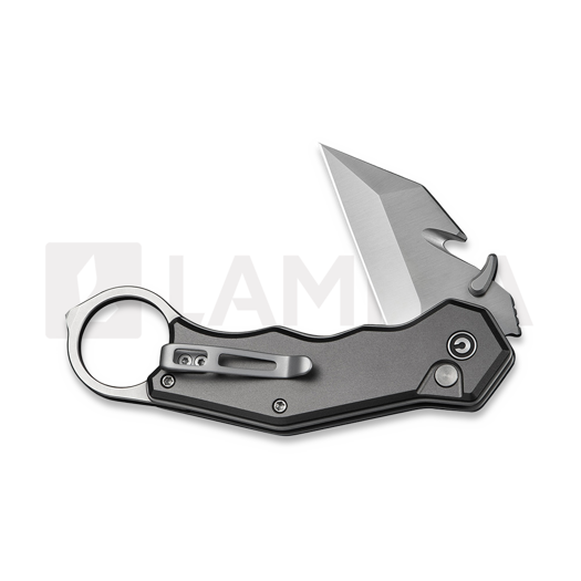 Πτυσσόμενο μαχαίρι CIVIVI Amaroq, Gray Aluminum, Satin C24018-1