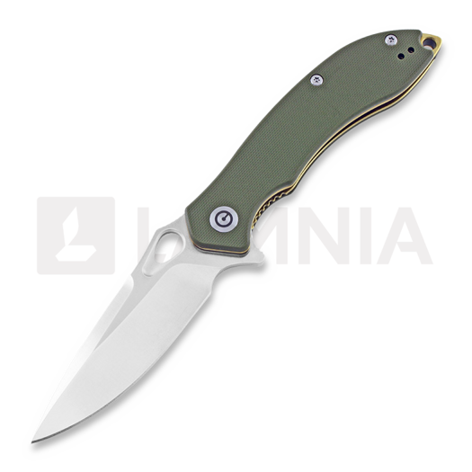 CIVIVI Aquila Satin 접이식 나이프, 초록 C805B