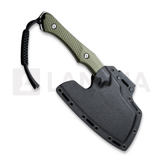 CIVIVI Aratra, Diamond Pattern OD Green G-10, Stonewash C21041-2