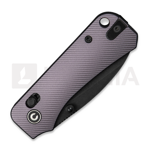 CIVIVI Baby Banter 2, Purple Aluminum, Black Stonewash C23074-2