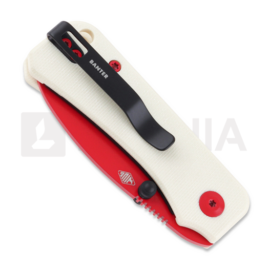 CIVIVI Baby Banter Red/White foldekniv C19068S-7