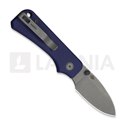 CIVIVI Baby Banter Slip Joint, Blue G-10, Gray Stonewash C25066A-1