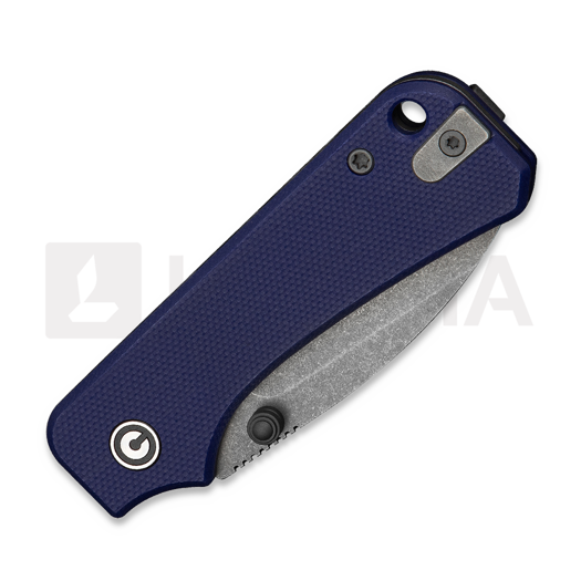 CIVIVI Baby Banter Slip Joint, Blue G-10, Gray Stonewash C25066A-1