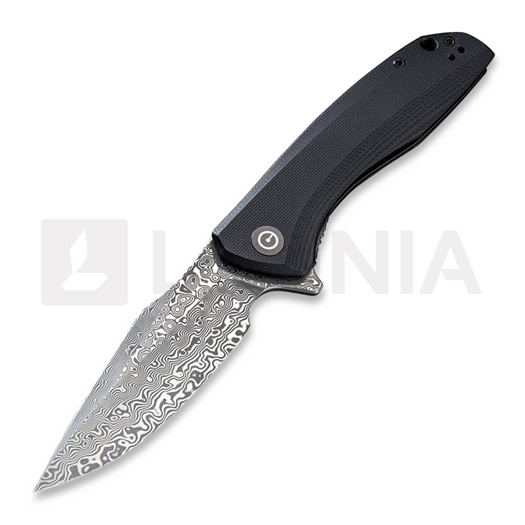 CIVIVI Baklash Damascus kääntöveitsi C801DS
