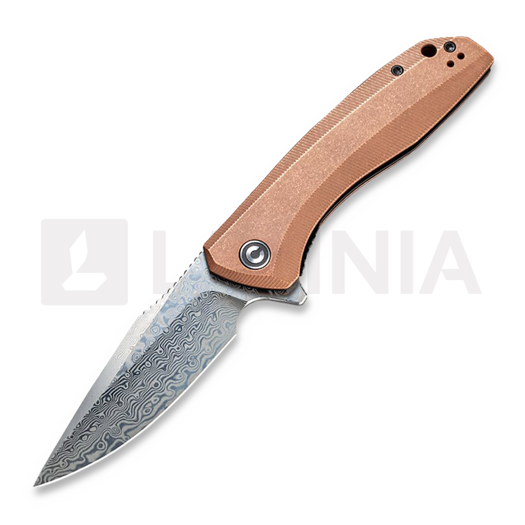 Skladací nôž CIVIVI Baklash Damascus, copper C801DS-2