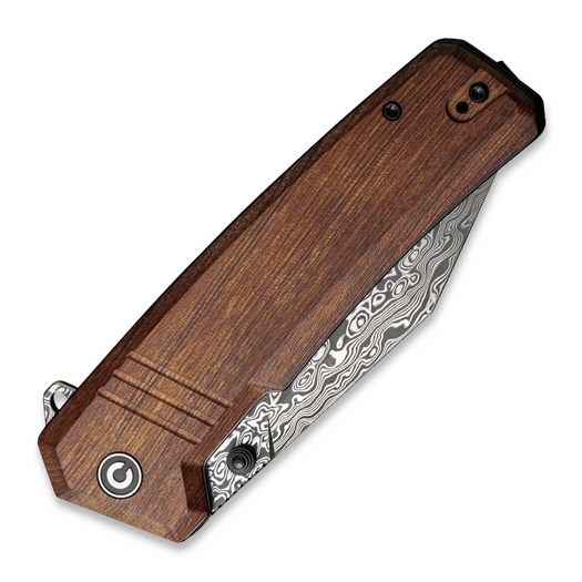 CIVIVI Bhaltair Damascus, Guibourtia C23024-DS1